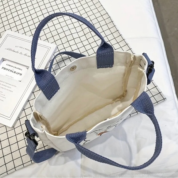 Stitch Canvas Tote - Picture 3 of 5